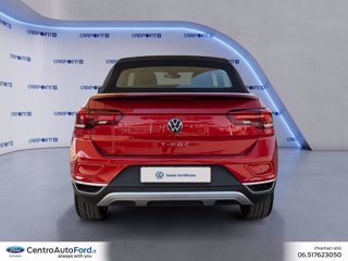 VOLKSWAGEN T-roc cabriolet 1.5 tsi style dsg 3